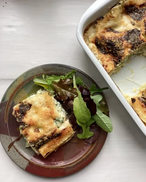 A Classic Creation for Lasagne with Zucchini and Cheese Medley